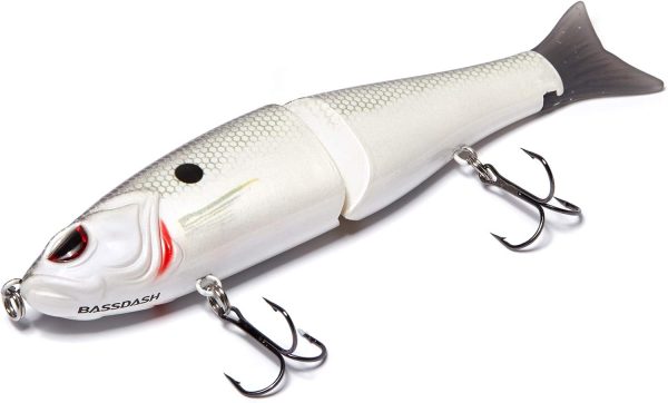 Bassdash SwimShad Glide Baits Jointed Swimbait Bass Pike Salmon Trout Muskie Fishing Lure - Image 6