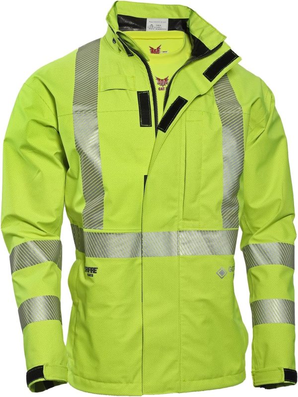 HYDROflash FR Rain Jacket Class 3, Flame Resistant Rainwear