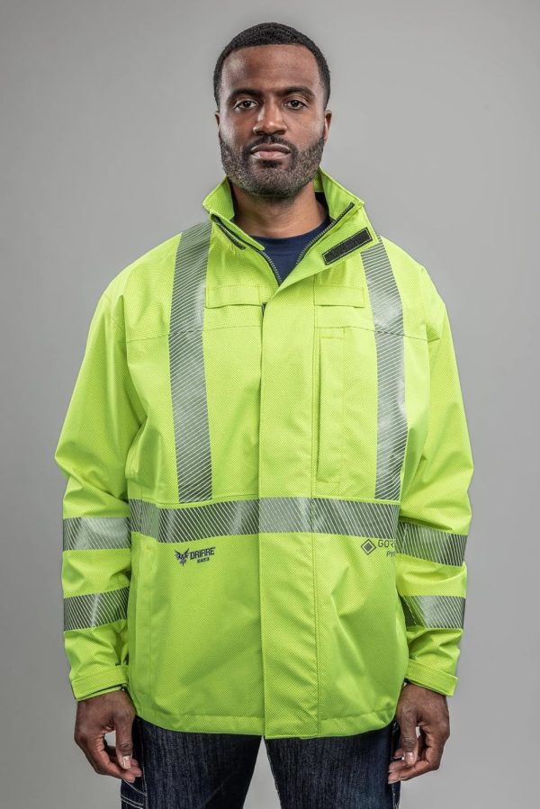 HYDROflash FR Rain Jacket Class 3, Flame Resistant Rainwear - Image 2