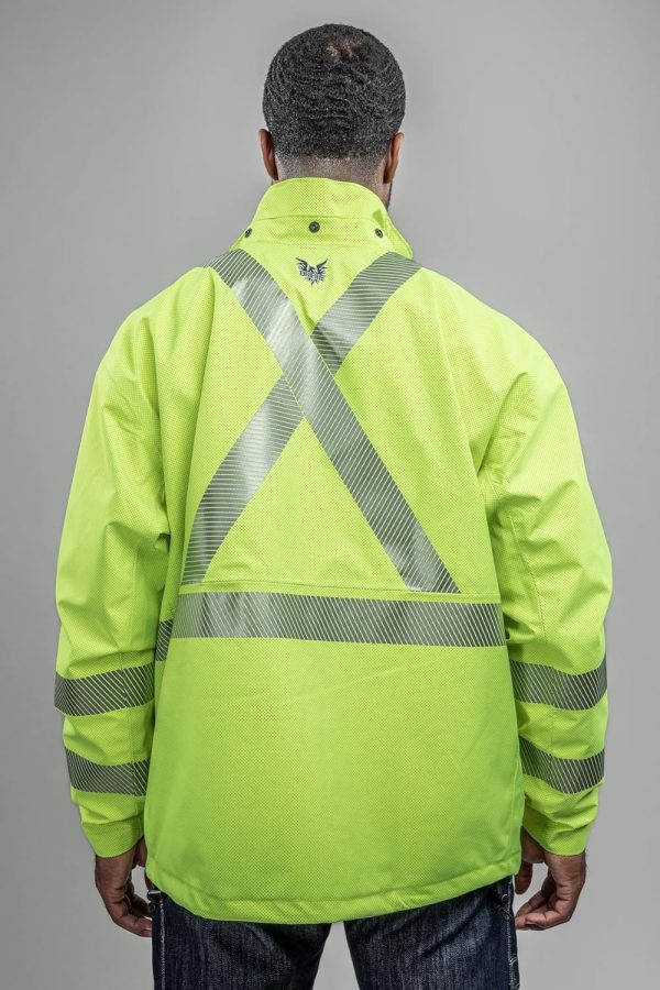 HYDROflash FR Rain Jacket Class 3, Flame Resistant Rainwear - Image 3
