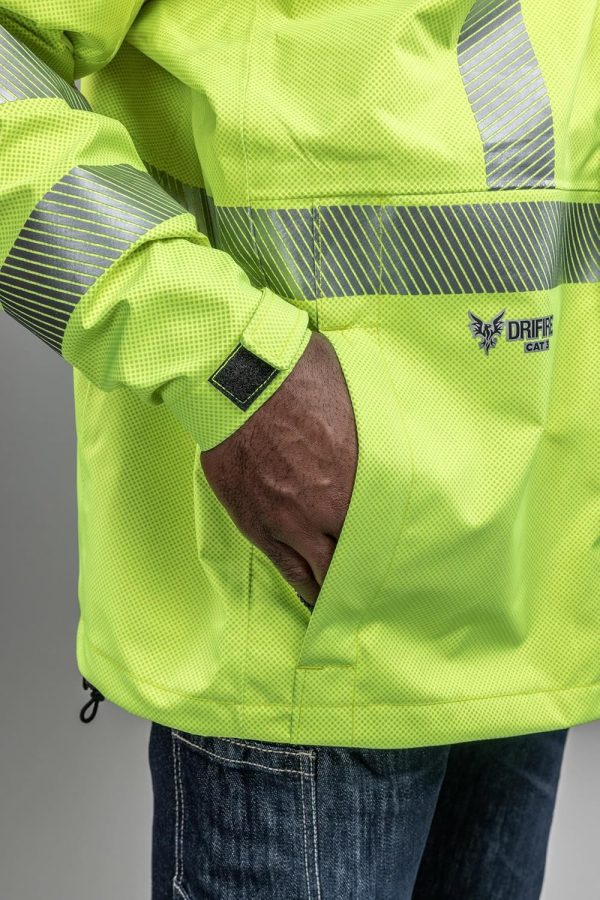 HYDROflash FR Rain Jacket Class 3, Flame Resistant Rainwear - Image 4