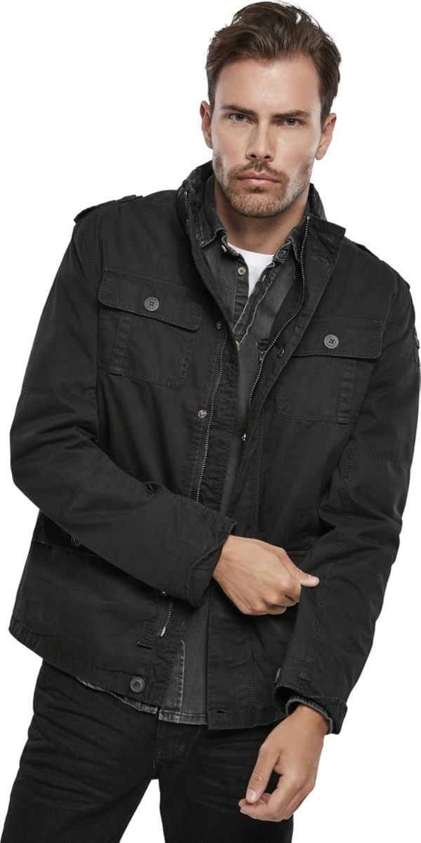 Men Military Coat - Image 4