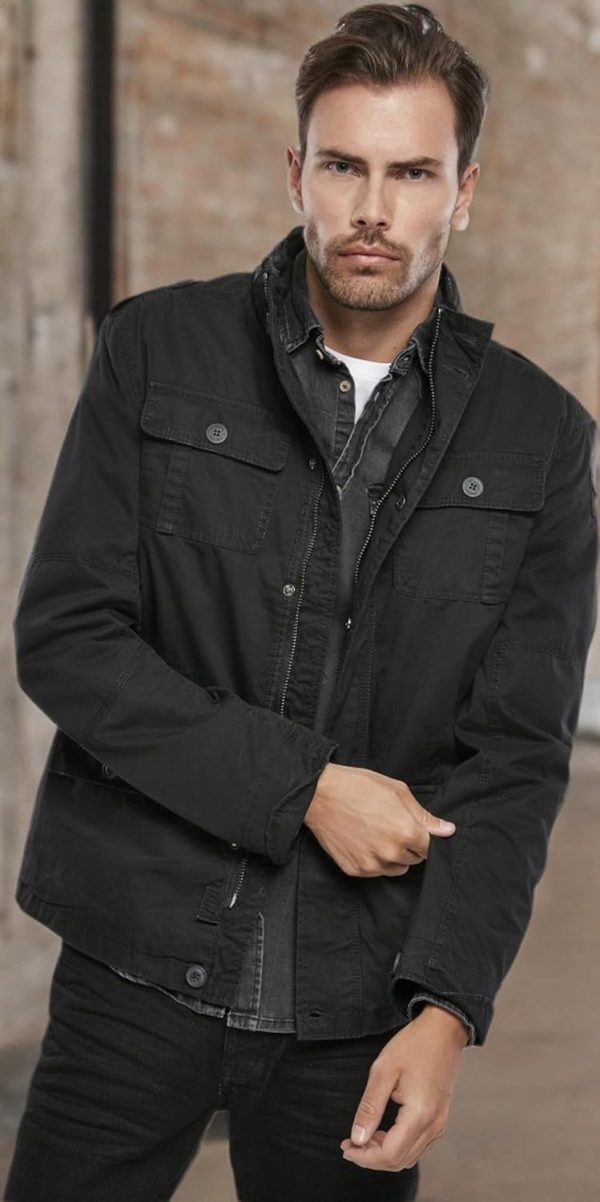 Men Military Coat - Image 6